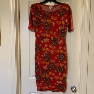 LuLaRoe XS Julia Bodycon Dress